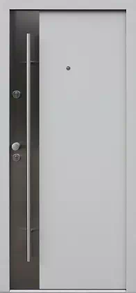 Drzwi antywłamaniowe 430,6-500C białe