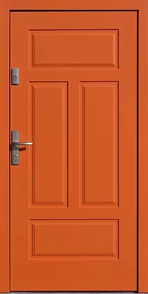 Drzwi antywłamaniowe 533,12 pomarańczowe