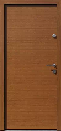Drzwi zewnętrzne drewniane 500B złoty dąb