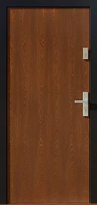 Drzwi zewnętrzne drewniane 500C dąb antyczny