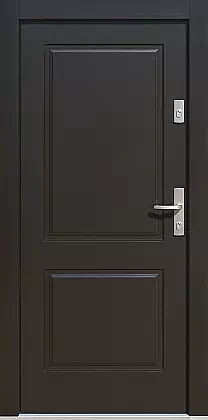 Drzwi zewnętrzne drewniane 535,6 czarne