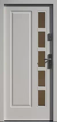 Drzwi zewnętrzne drewniane 541,1 białe
