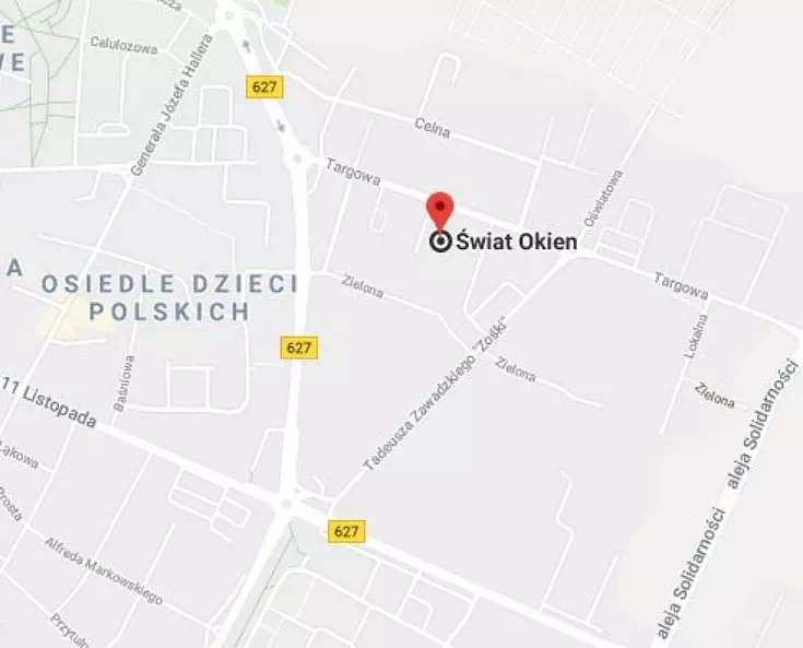 Swiat Okien - Lokalizacja salonu sprzedaży i wymiany drzwi zewnętrznych w Ostrołęce