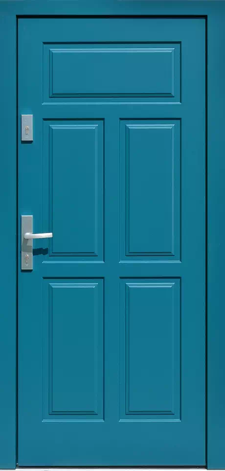 Drzwi antywłamaniowe 533,11 niebieskie