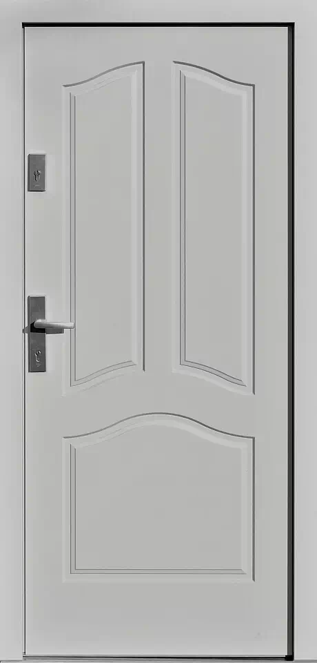 Drzwi antywłamaniowe 501,3 białe