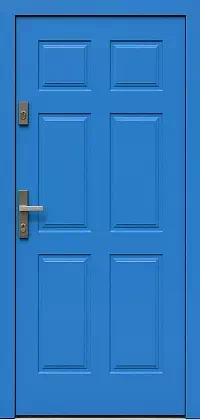 Drzwi antywłamaniowe 533,10 niebieskie