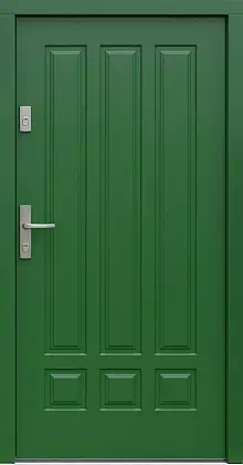 Drzwi antywłamaniowe 533,2 zielone