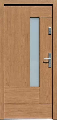 Drzwi dębowe zewnętrzne 415,11 winchester 2
