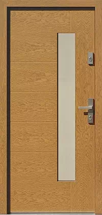 Drzwi dębowe zewnętrzne - 418,1 winchester