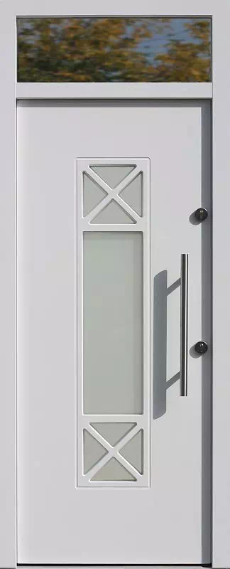 Drzwi z naświetlem górnym nieotwieranym 461,1 białe