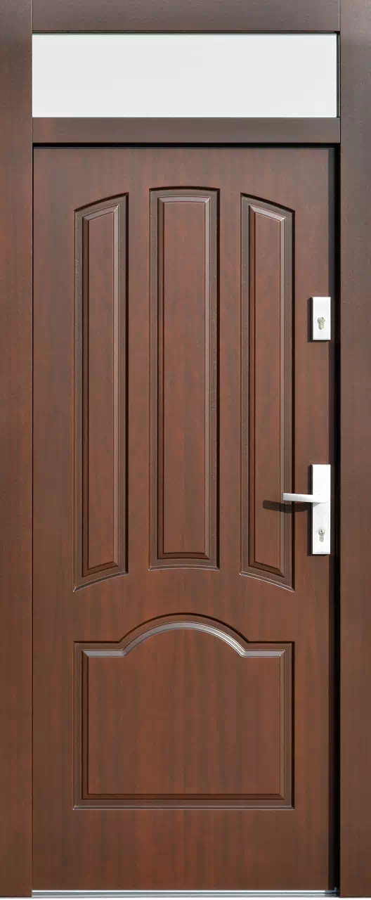 Drzwi z naświetlem górnym nieotwieranym 502,1 orzech
