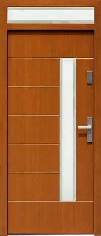 Drzwi z naświetlem górnym wzór wzór 478,2+ds2 w kolorze złoty dąb.