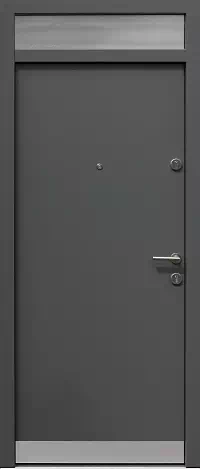 Drzwi z naświetlem górnym nieotwieranym 500C szare