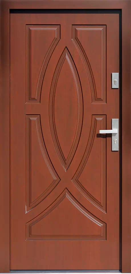 Drzwi zewnętrzne drewniane 503,1 teak