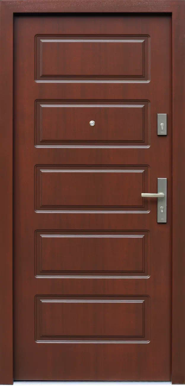 Drzwi zewnętrzne drewniane 534,7 orzech