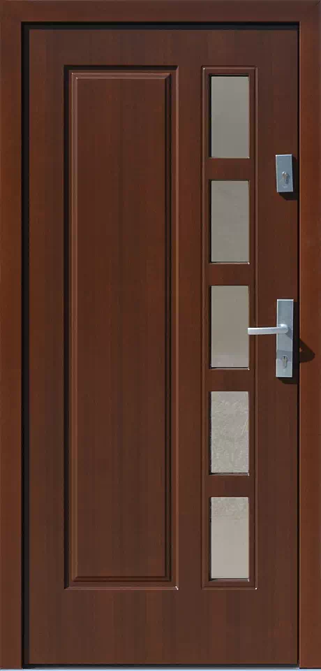 Drzwi zewnętrzne drewniane 541,1 orzech