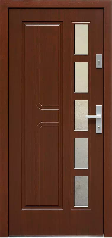Drzwi zewnętrzne drewniane 541,2 orzech