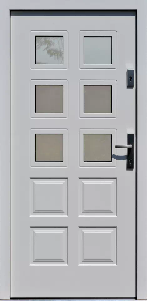 Drzwi zewnętrzne drewniane 574,1 białe