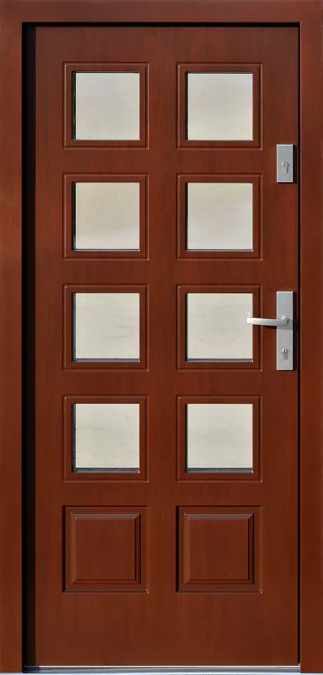 Drzwi zewnętrzne drewniane 574,2 orzech