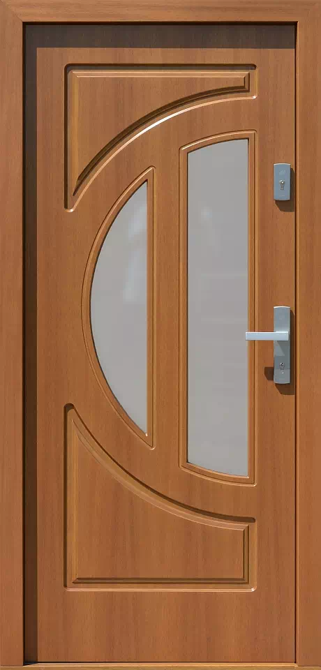 Drzwi zewnętrzne drewniane 599,3 zloty_dab
