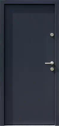 Drzwi zewnętrzne drewniane 500C antracyt