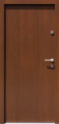 Drzwi zewnętrzne drewniane 500C orzech