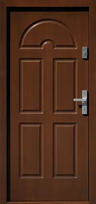 Drzwi zewnętrzne drewniane 533,1 orzech