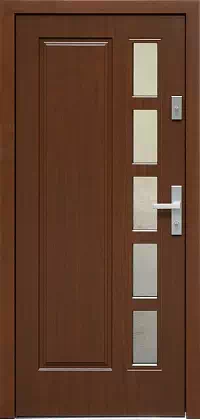 Drzwi zewnętrzne drewniane - 541,1 orzech 2
