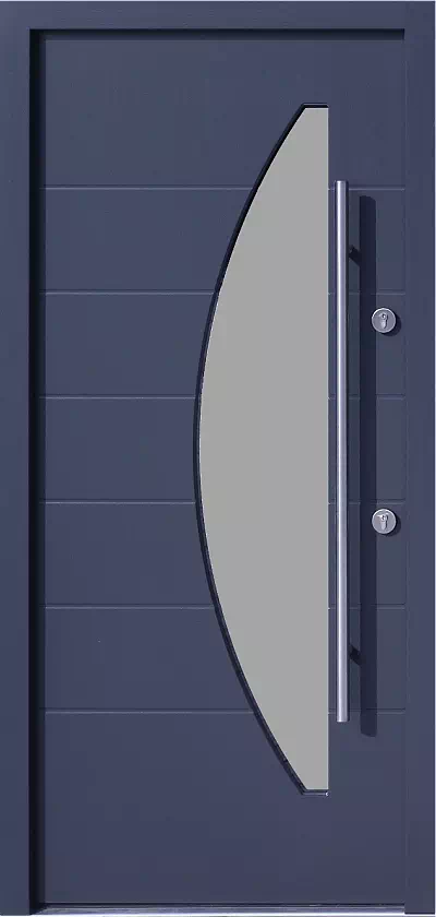 Drzwi zewnętrzne nowoczesne 477,1 antracyt