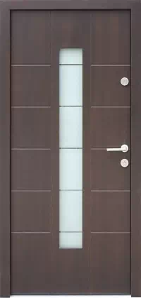 Drzwi zewnętrzne nowoczesne do domu 471,15+ds11 w kolorze tiama.