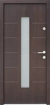 Drzwi zewnętrzne nowoczesne do domu wzór 471,15 w kolorze tiama.