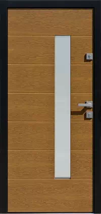 Drzwi zewnętrzne nowoczesne 476,4 winchester + antracyt