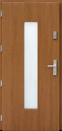 Drzwi zewnętrzne nowoczesne - 499,12 złoty dąb